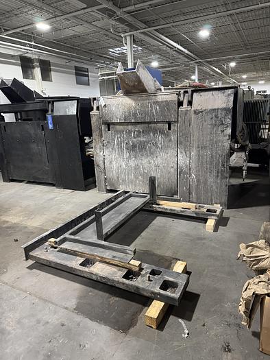Used PILLAR 5,800 LB STEEL SHELL FURNACE