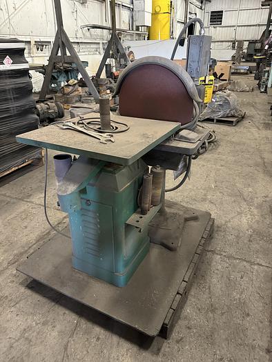 Used GRISSLEY COMBINATION SPINDLE & DISC. SANDER