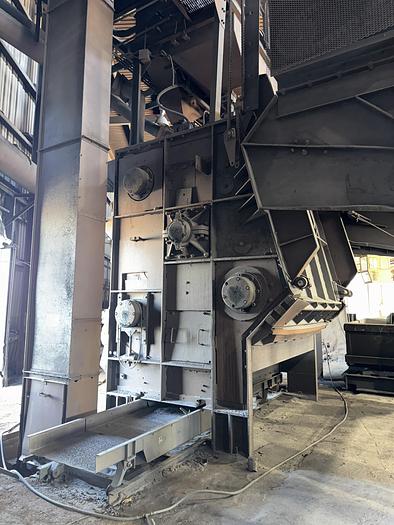 Used WHEELABRATOR 76 CU FT TUMBLAST