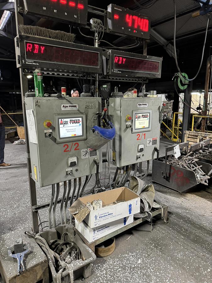 Used 2018 AJAX TOCCO PACER-II INDUCTION MELTING FURNACE, 2.5 TON