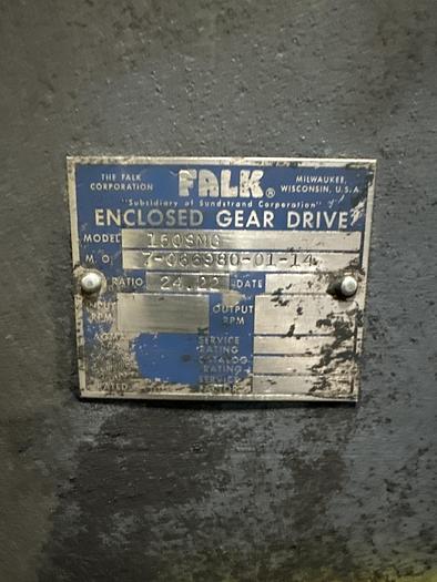 Used FALK 150 SMG ENCLOSED GEAR BOX