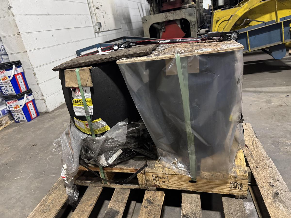 Used MIFCO B-2001 GAS FRIED CRUCIBLE MELTING FURNACE