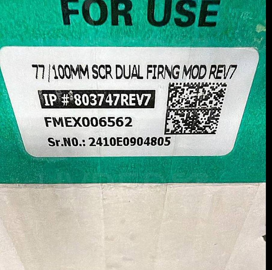 Used INDUCTOTHERM 803747 REV7 DUAL FIRING MODULE