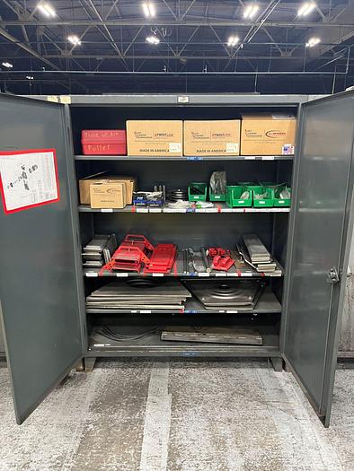 Used WHEELABRATOR 14 SUPER II TUMBLE BLAST FINISHING MACHINE