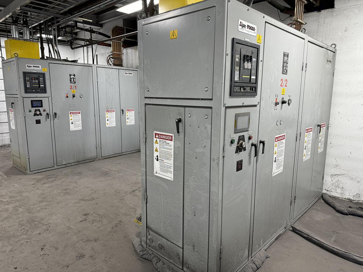 Used 2018 AJAX TOCCO PACER-II INDUCTION MELTING FURNACE, 2.5 TON