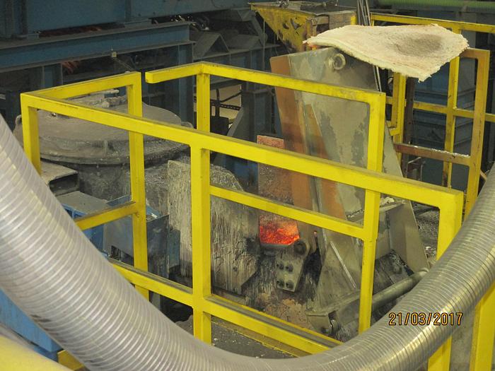 Used 2013 OTTO JUNKER AUTOMATIC POURING INDUCTION FURNACE