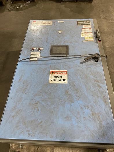 Used 2000 INDUCTOTHERM 1750-2CR POWER SUPPLY WITH INDUCTOTHERM FURNACE