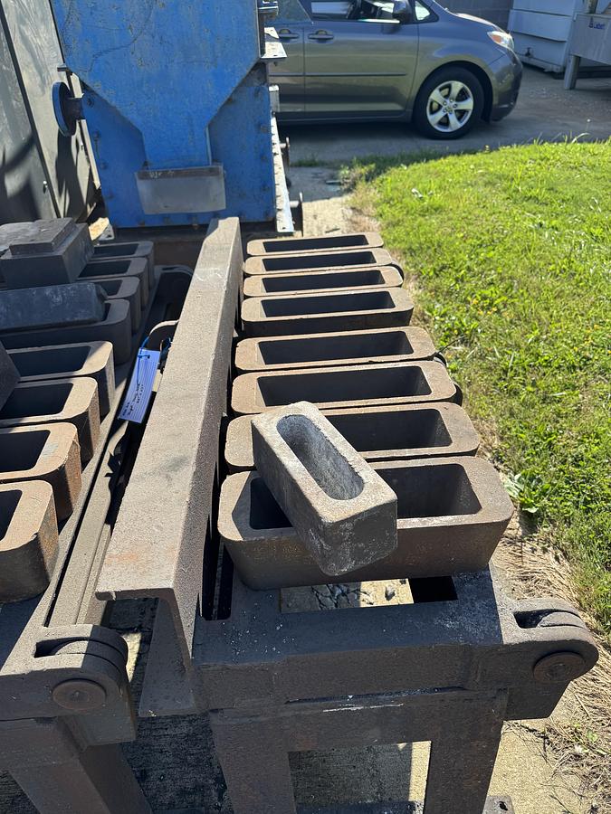 Used INGOT PIG MOLD LINE