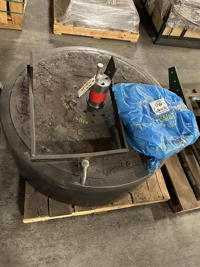 Used WHEELS FOR 3F LARGE RUBBER FACED