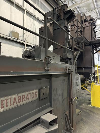 Used WHEELABRATOR 72" SWING TABLE