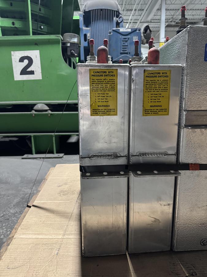 Used INDUCTOTHERM CAPACITORS
