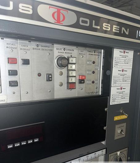 Used TINUS OLSEN TENSILE TESTER