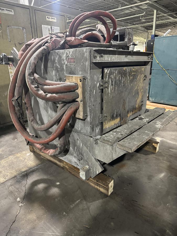 Used 2010 AJAX MAGNETHERMIC 1 TON INDUCTION MELTING FURNACE PACER-II