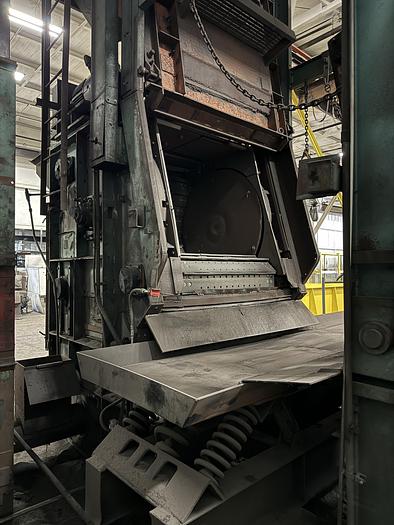 Used WHEELABRATOR 22 SUPER II TUMBLAST MACHINE