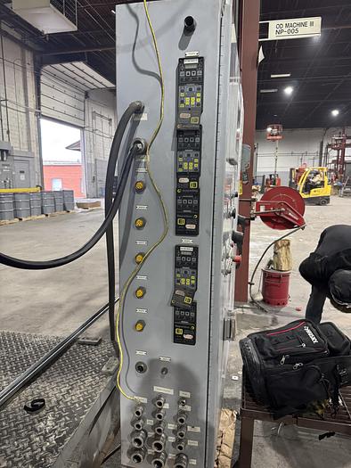 Used 2014 SINTO SURFACE TREATMENT 5 WHEEL SPINNER HANGER SHOT BLAST