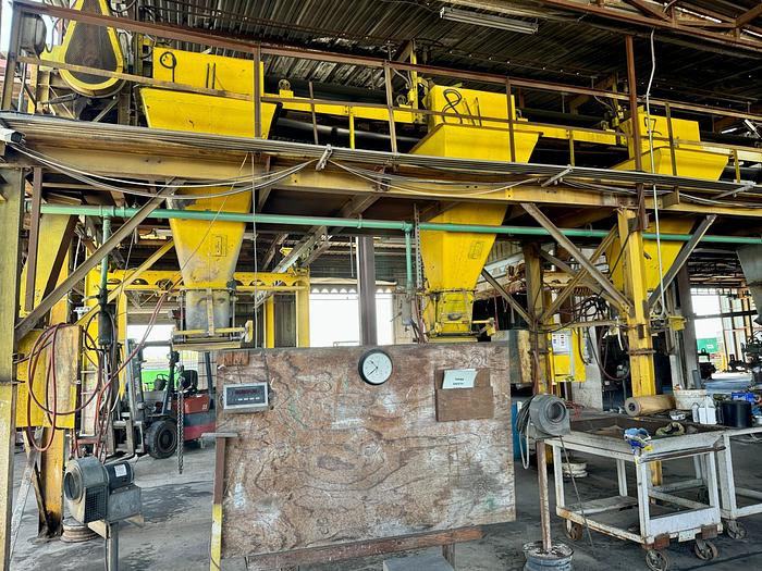 Used OVERHEAD SAND DISTRIBUTION BELT