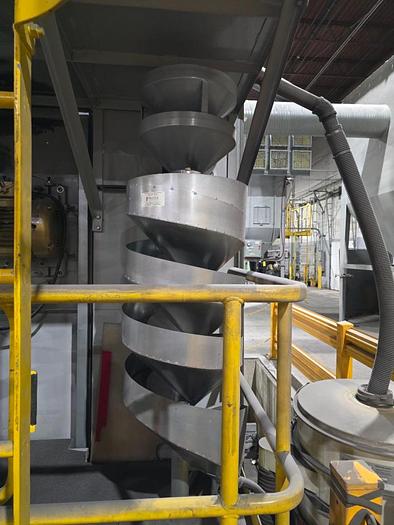 Used 2014 SINTO 5 WHEEL SPINNER HANGER SHOT BLAST