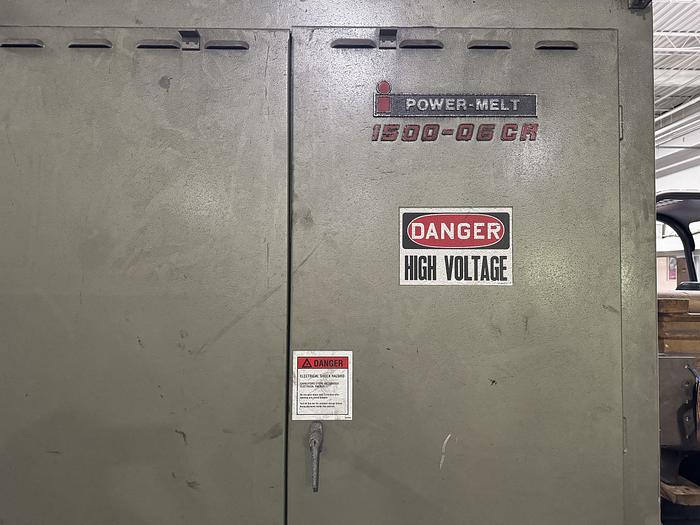 Used INDUCTOTHERM VIP POWER MELT 1500-06CR  POWER SUPPLY