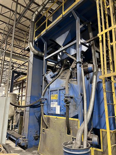 Used 2007 WHEELABRATOR CONTINUOUS WIRE MESH BELT SHOT BLAST