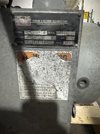 Used GRINDING & POLISHING BELT SANDER