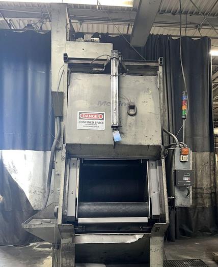 Used METFIN SERIES 1 600 BARREL TUMBLE BLAST MACHINE