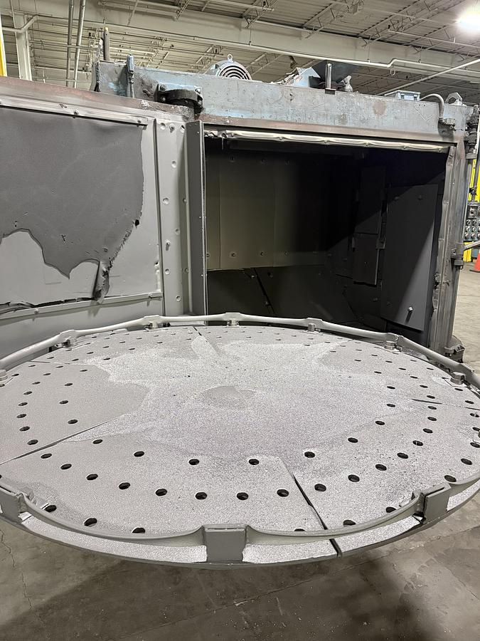 Used WHEELABRATOR 72"SWING TABLE SHOT BLAST