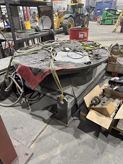 Used 2014 SINTO SURFACE TREATMENT 5 WHEEL SPINNER HANGER SHOT BLAST