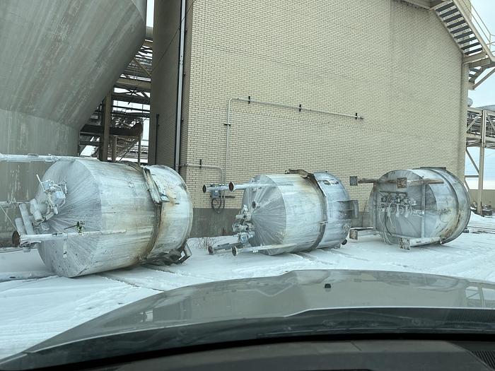 Used STAINLESS STEEL TANKS FOR SALE