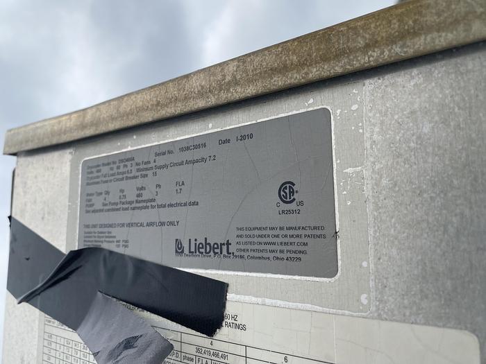 Used 2010 LIEBERT DSO466A