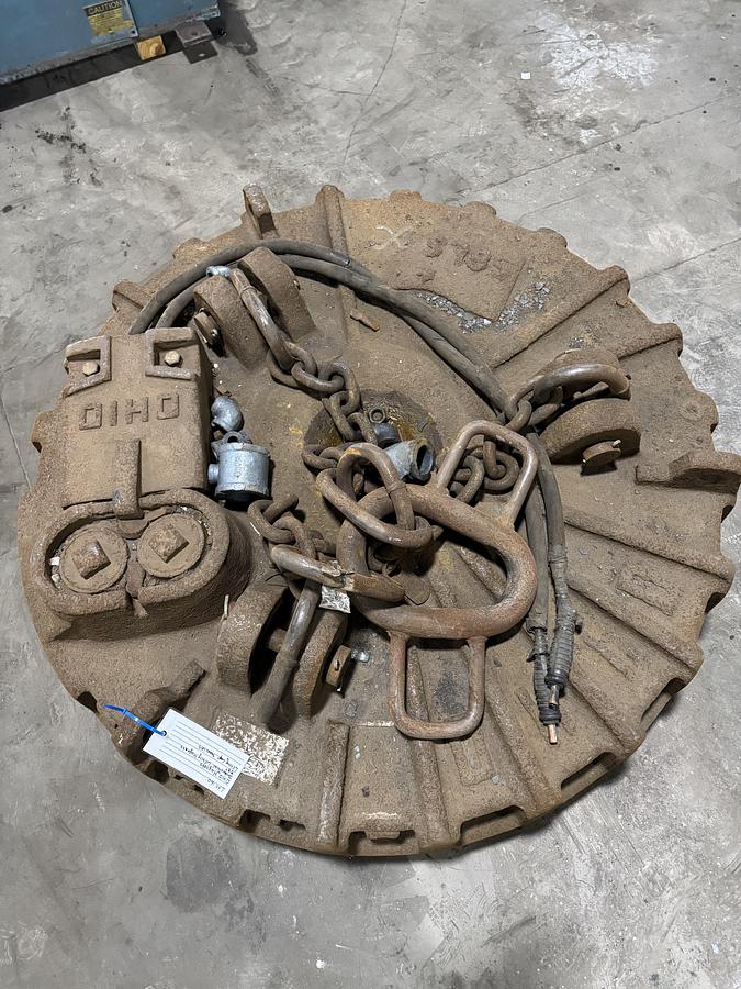 Used OHIO MAGNETICS INDUSTRIAL LIFTING MAGNET