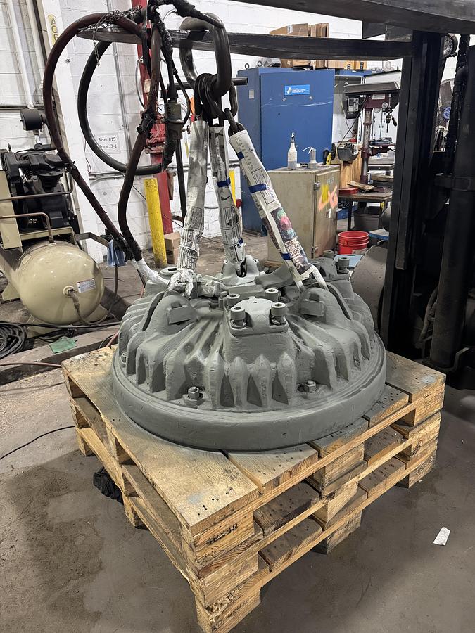 Used WINKLE INDUSTRIES 45" INDUSTRIAL LIFTING ELECTROMAGNET