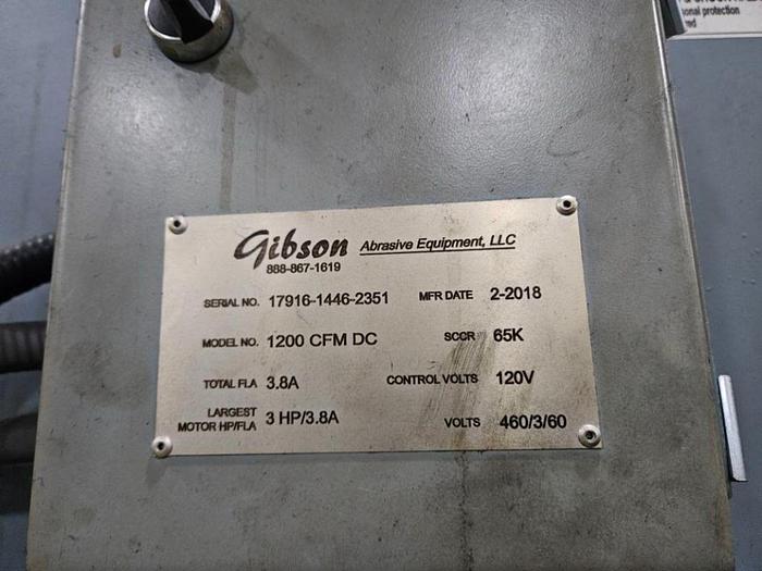 Used 2018 GIBSON 6BB VERTICAL DOOR TUMBLER SHOT BLASTER