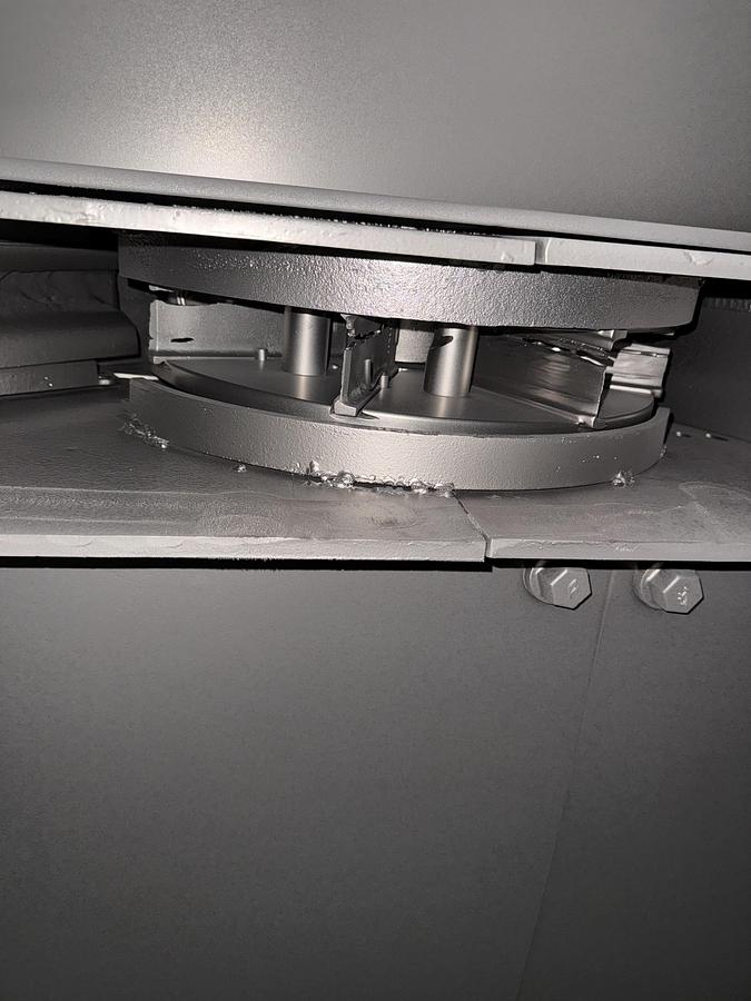 Used WHEELABRATOR 72"SWING TABLE SHOT BLAST