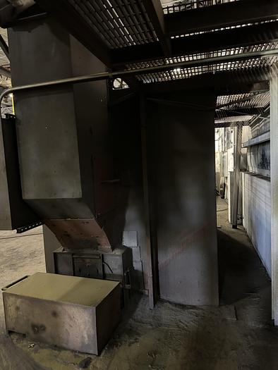 Used WHEELABRATOR 72" SWING TABLE