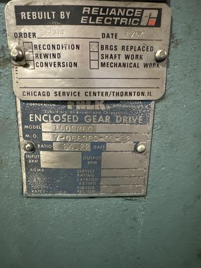 Used FALK 150 SM6G ENCLOSED GEAR BOX