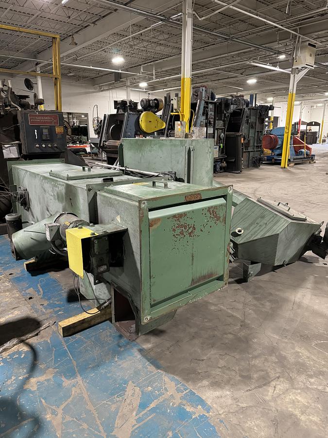 Used 2008 GOFF 3672-D SPINNER HANGER SHOT BLASTING MACHINE