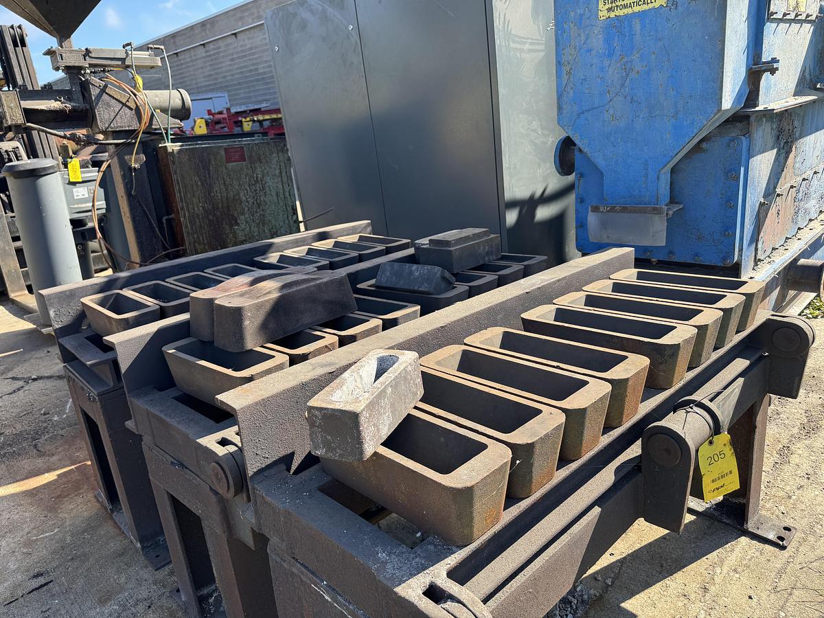 Used INGOT PIG MOLD LINE