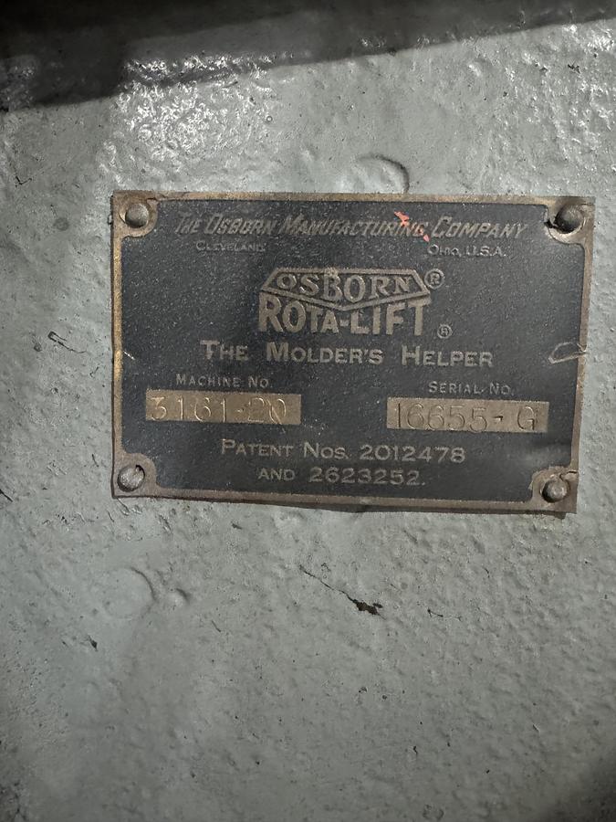 Used OSBORN 3161/20 ROTALIFT