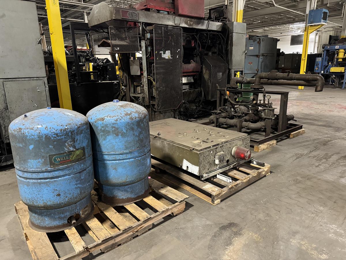 Used INDUCTOTHERM WATER PUMP SYSTEM