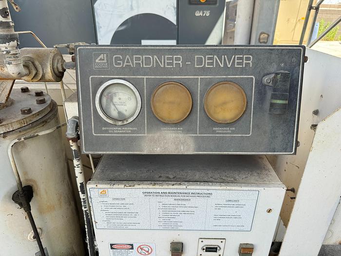 Used GARDNER DENVER AIR COMPRESSOR