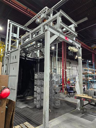 Used 2014 SINTO 5 WHEEL SPINNER HANGER SHOT BLAST