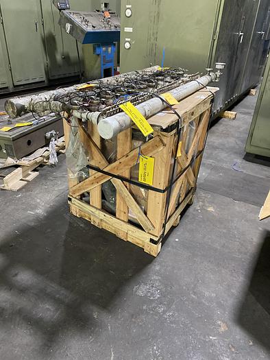Used 2000 INDUCTOTHERM 1750-2CR POWER SUPPLY WITH INDUCTOTHERM FURNACE