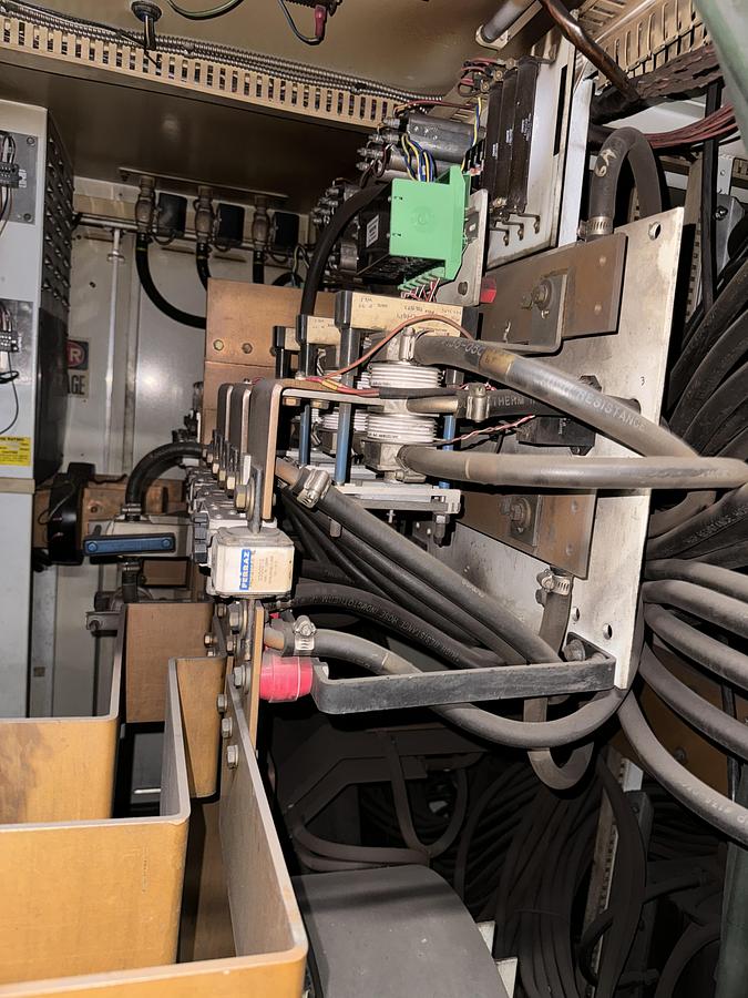 Used 2001 INDUCTOTHERM VIP POWER TRAK 3000-2CR, 3000 Kw, 300 Hz Power Supply