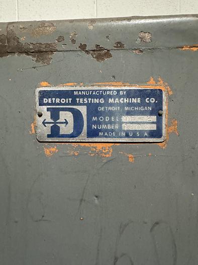 Used DETROIT DH2 HARDNESS TESTER