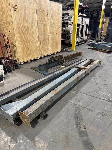 Used PANGBORN 2 WHEEL SPINNER HANGER SHOT BLAST