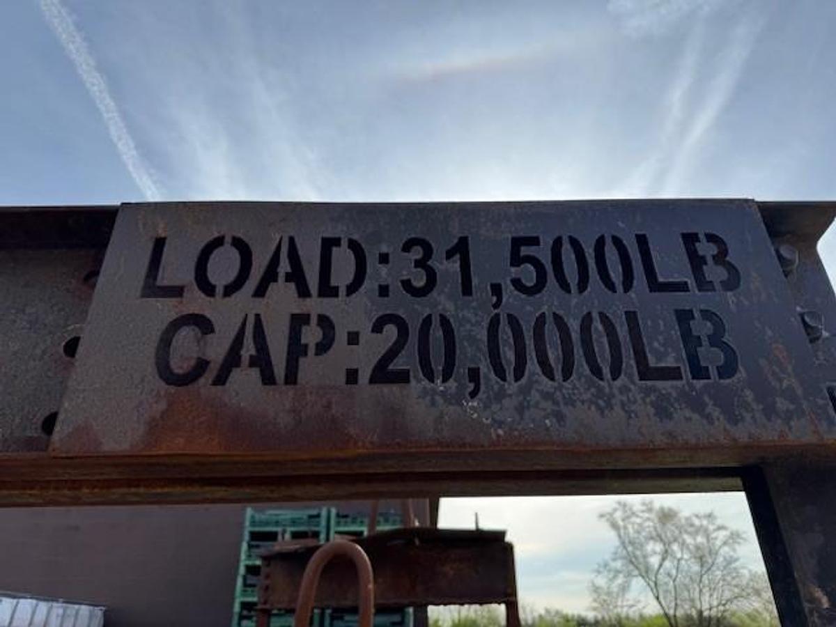Used TEE MARK 62" X58" HT LIP POUR LADLE