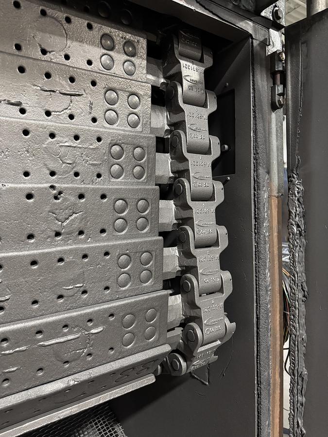 Used WHEELABRATOR 14 SUPER II TUMBLE BLAST FINISHING MACHINE