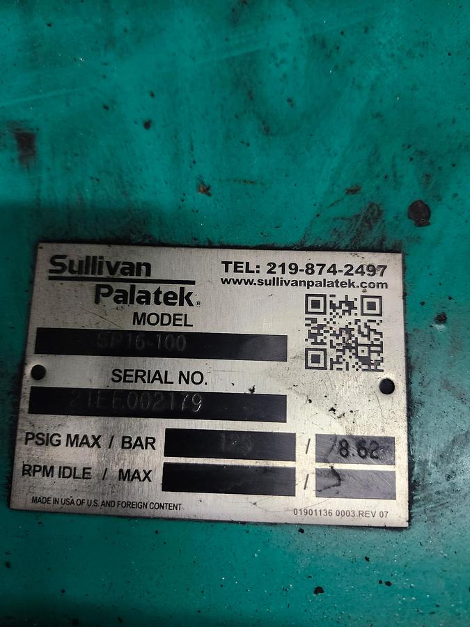 Used 2020 SULLIVAN PALATEK