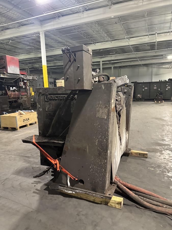 Used 1998 INDUCTOTHERM 2000 LB FURNACE BOX