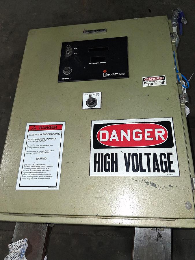 Used INDUCTOTHERM GROUND LEAK DETECTOR